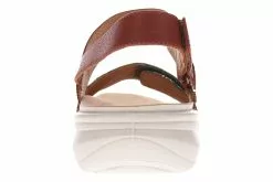 Revere Como -Sneakers shop Como Cognac Peacock Python Rear